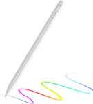 Techsuit Stylus Pen Stylus Pen pentru Tableta, Type-C, Palm Rejection, Tilt Sensitivity, Side Adsorption, 125mAh - (AX10-T) - White (KF2342767)