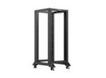 Lanberg 19" 27U 600x800 szabadon álló rack keret, fekete V2 (OR01-6827-B) - mzona