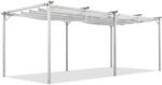 Garden Point Fehér La Palma 3x6m Garden Point terasz pergola (GAP840)