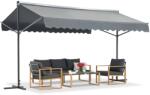 Garden Point szabadon álló napellenző Parla 3x4 m antracit (GAP1052)