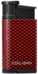 Colibri Evo CF piros szivaröngyújtó - ferde jet lánggal, karbon mintával (C-LI520C32)