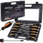 Kraft&Dele Lakatos Csavarhúzó Készlet Ütvecsavarozó 10 Db-os Koffer KD10283 (KD10283)