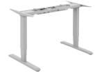 Equip Motoros Asztal láb - 650803 (Dupla motor, állítható magasság: 62cm-128cm, Max. : 125kg, szürke) (650803) - alarmtrade