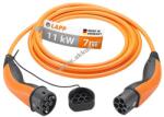 LAPP Typ 2 töltőkábel 7m 11kW 3 fázis 20A narancssárga
