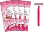 BIC Pure 3 Lady Pink 4 csomag × 4 db női eldobható borotva