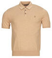 Ralph Lauren Rövid ujjú galléros pólók POLO EN MAILLE EN PIMA COTON Bézs EU XL