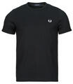 Fred Perry Rövid ujjú pólók RINGER T-SHIRT Fekete EU XL