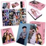  55 Kártya Új Bálvány Lomo Kpop Blackpink Világ Útvonal Fotókártya Szett