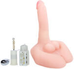 GoodLove BAILE Mr. Big Vibro - dildo cu vibrații și rotație, cu ventuză (21 cm)