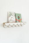 baby wood WAVE polc - fehér