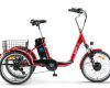 Z-Tech ZT 81F Bliss 3.0, elektromos tricikli, 25 km/h, piros