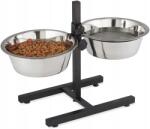 Relaxdays Két darabos fém tál szett Relaxdays ezüst 4, 5 l #N12 (4052025903992)