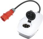 ABSINA Wallbox Mode3 CEE bemeneti kábel 0, 6 m / Type 2 kimenet 11 kW 8-16 A - A készlet erejéig!