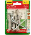 KLIMAS Falhorog Tiplivel 4 Db Klimas Bliszter 4, 5x65 / 8x50 Mm (z-4010427-v)