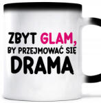 Style Couture Mágikus Bögre Fekete 330ML Túl Glam Aggódó A Munkahelyre Ajándék