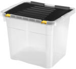 Heidrun Europlastic Heidrun Dragon Box átlátszó tároló 36L oldalnyíló (654)