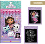  Gabi babaháza Tasty scratch képkarcoló és színező szett