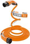 LAPP HELIX önbehúzó Type 2 töltőkábel 3m 32A 3fázis 22kW narancs