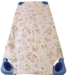  Vízhatlan gumifüles gyermek mintás lepedő - 55x130 cm / cuki állatkölykök rózsaszín