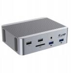 LMP SuperDock 2, 15 port, USB4, Thunderbolt 40Gb/s, HDMI, DP, USB-A, 2, 5 GbE, SD (26770)