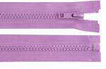 Fashion Műanyag fogú cipzár kabátba, No 5, 5mm, 65cm hosszú, 590315, lila