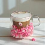 Ecarla kávés és teás poharak virág mix SZK175 (SZK175)