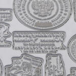  Bélyegzőgumi Colop C10 27x10mm : Bélyegző keret - Kerettel