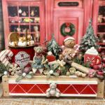 Kreativ Karácsonyi asztali dísz "GingerBread