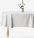 Goldea ovális pamut terítő - világosszürke 120 x 200 cm