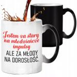 Style Couture Mágikus Bögre Fekete Matt Fiatalon Felnőttkorra Ajándék Lányoknak