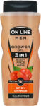 On Line Men tusfürdő 3az1ben testre, arcra és hajra Spicy Orange 410 ML (5903116749021)