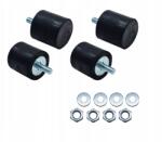 Blue CL60S antivibrációs alátét, gumibakos rezgéscsillapító M8, 4 db-os készlet (CL60S)