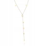 Ecarla Nyaklánc sebészeti acélból, aranyozott NST1395 (NST1395)