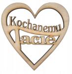 Loveart Fa szív dekoráció Szeretett Apukának 10cm Apák napja dekoráció (LVSK-1330)