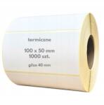  100x50 Fehér Hőszigetelt címkék 1000db zebra stb 100*50 sárga hátlap (eter-100-50-n1000-g40-r1-akr-op1)