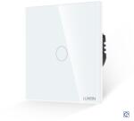 Luxion Intrerupator Simplu cu Revenire Curent Continuu 12/24V cu Touch din Sticla LUXION