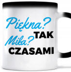 Style Couture Mágikus Bögre Fekete 330 ML Gyönyörű? Kedves? Korpo Irodai Ajándék