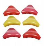  Állkapcsok hajcsatok színes 6 db (0340-505 AH)