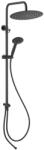 FERRO SHOWER SETS WITH RAINFALL Set de duș dual negru NP47-BL (NP47-BL)
