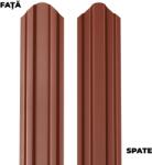 BILKA Sipca metalica pentru gard BILKA Caramiziu Dublu Ral 8004 Lucios 92.9 X 0.60 mm 100cm (17894)