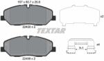 TEXTAR Sada brzdových platničiek kotúčovej brzdy TEXTAR 2242001 (2242001)