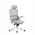 Diablo Chairs Irodai szék Ergonomikus Forgatható Kényelmes Diablo V-Light Fehér-szürke (1607)
