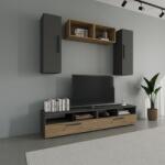haaus Living Kos V16, Antracit/Stejar Artisan, L 190 cm (921699)