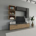 haaus Living Kos V14, Antracit/Stejar Artisan, L 190 cm (921675)