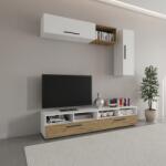 haaus Living Kos V13, Alb/Stejar Artisan, L 190 cm (921477)
