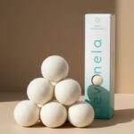 Evonela gyapjú szárítógolyók Új-Zélandról 4 db