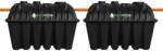 BioFos Fosa septica patrata, BioFos, legata in serie, pentru 10 - 16 persoane, Premium, negru 5000 L