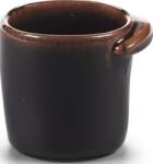 Serax Căni de cafea Out of Lines, 120 ml, maro-negru, 2 buc (B3624015-919)
