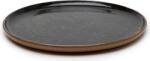 Serax Farfurii de masă Surface, 24 cm, negre-gri, 4 buc (B5116202B)