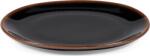 Serax Farfurii pentru desert Out of Lines, 18 cm, maro-negru, 2 buc (B3624002-919)